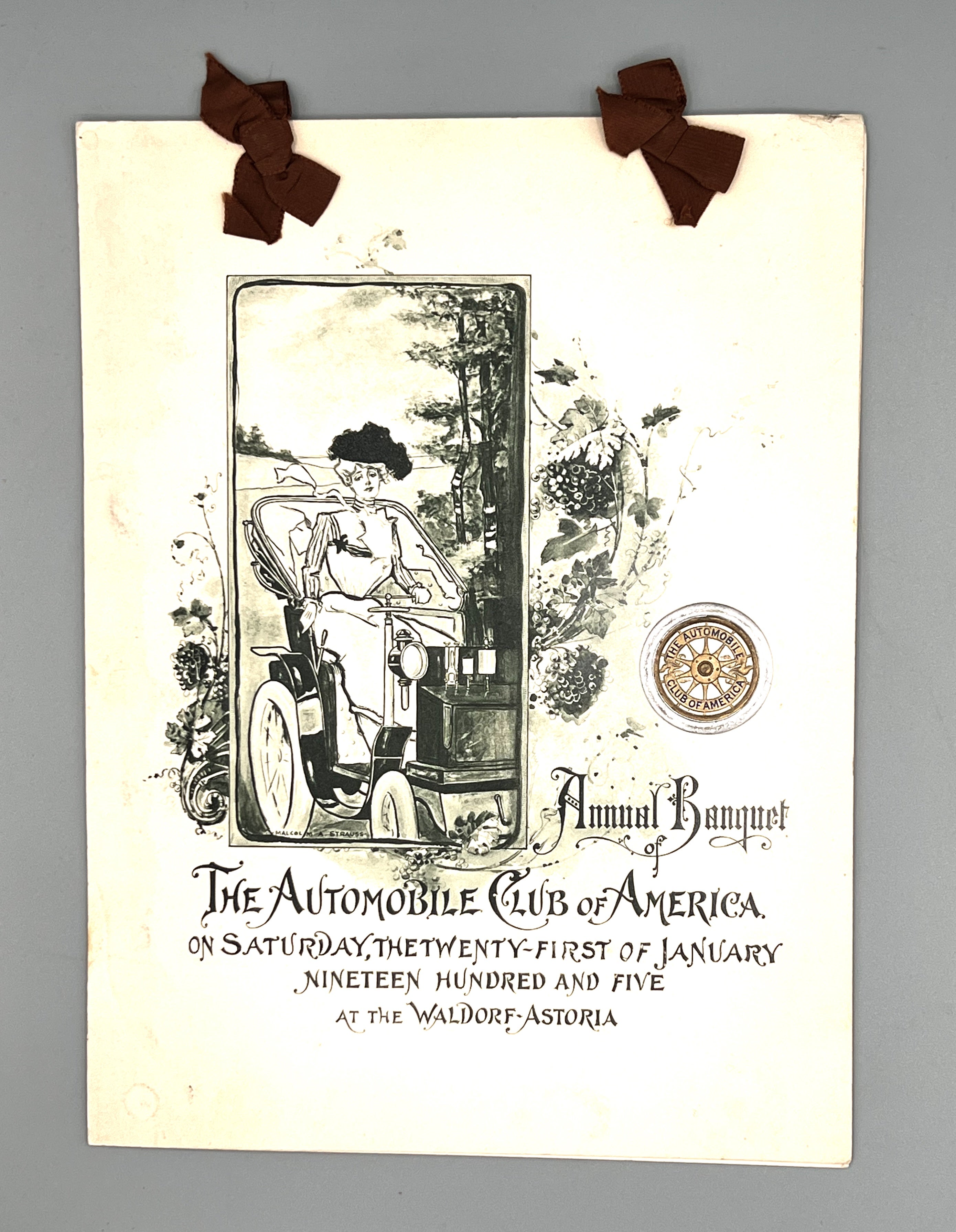 Annual Banquet of The Automobile Club of America