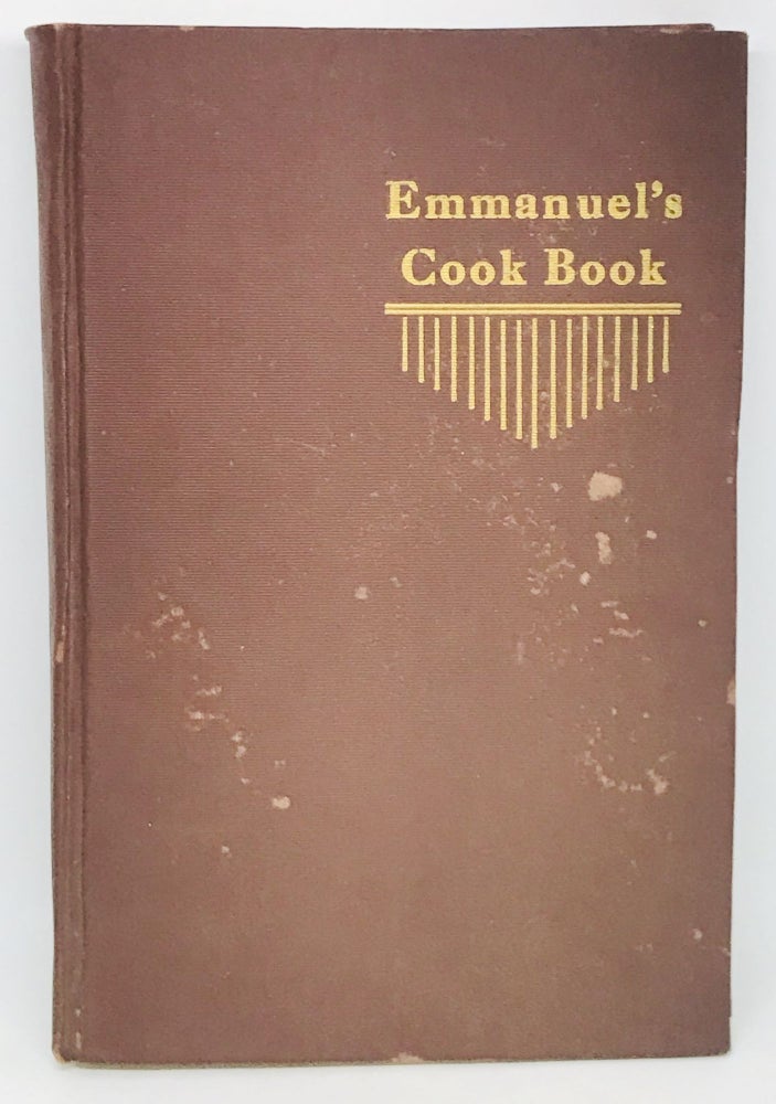 Item #1164 [COMMUNITY COOKBOOK] The Emmanuel Evangelical Cook Book. Willing Workers of Emmanuel's Evangelical Church.