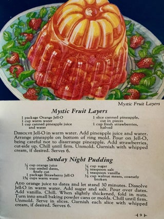 What Mrs. Dewey did with the NEW JELL-O!; 48 Fascinating New Recipes