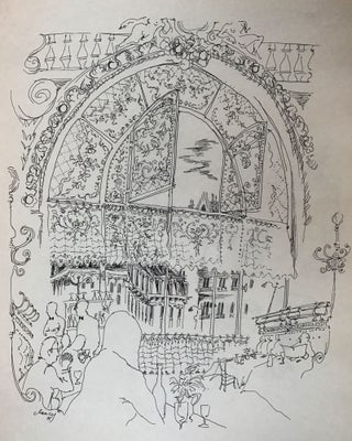 Item #1312 Not A Station But A Place; Drawings/Collages of and related to the Gare de Lyon,...