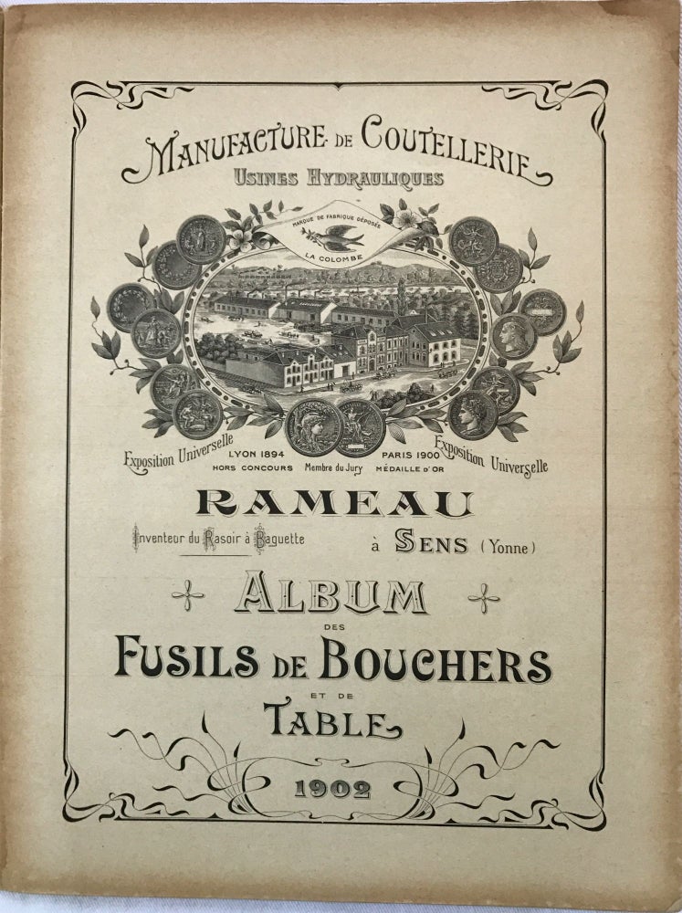 Item #1371 [FRENCH] [TRADE CATALOG] Album des Fusils de Bouchers et de Table. Rameau.