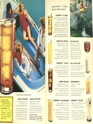 Summer Comfort Happy Hour Barguide; Recipes for great drinks that put thirst in the shade