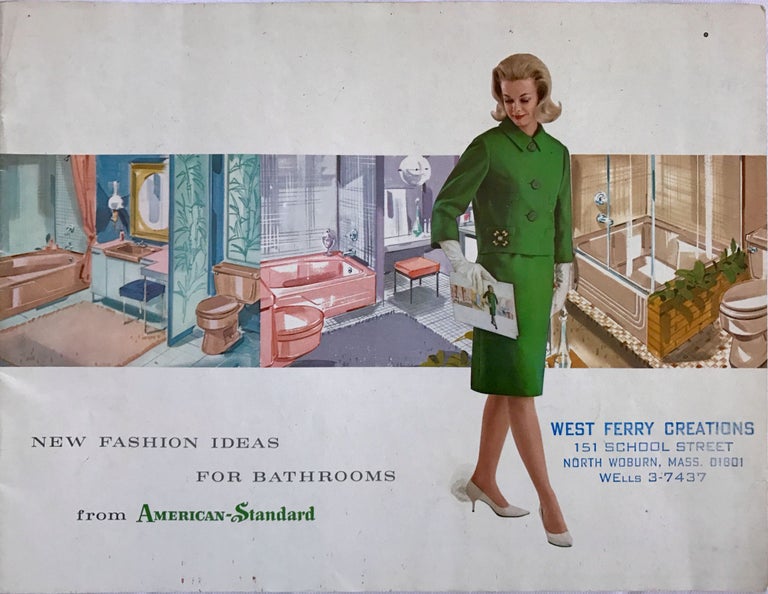 Item #1386 New Fashion Ideas For Bathrooms; from American-Standard. American-Standard Products.
