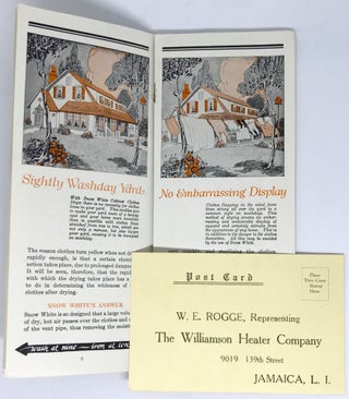 Wash at 9 - Iron at 10; A Remarkable Labor Saving Device for Apartments, Homes, Institutions