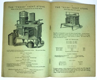 Item #1668 [STOVES] [TRADE CATALOG] Illustrated Price List of Ships' Galley Ranges, Cabooses,...