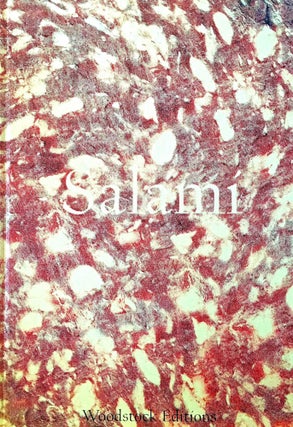 Item #1927 [ART] [FOOD] [PHOTOGRAPHY] Salami; Text by Gerard Oberle. Hans Gissinger