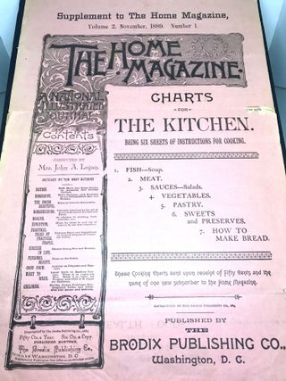 Item #2086 THE HOME MAGAZINE - (Supplement to The Home Magazine); Charts For The Kitchen - Volume...