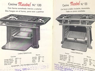 [STOVE CATALOG] [SPAIN] Maxbel Cocinas Y Hornillos A Gas