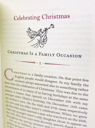 Elizabeth David's CHRISTMAS; Forward by Alice Waters