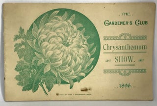 Item #2478 [PROGRAM] The Gardeners' Club... Annual Chrysanthemum Show; Music Hall - Baltimore,...