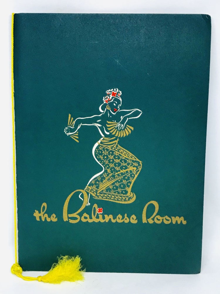 Item #2561 [MENU] [BOSTON] Formal Opening of The Balinese Room, Promenade Lounge, Men's Cafe of The Somerset; Under the Auspices of The Girls' Clubs of Boston, Inc. The Somerset Hotel.