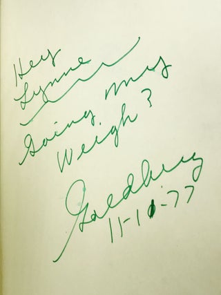 Goldberg's Diet Catalog; Preface by Calvin Trillin