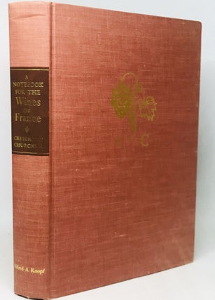 A Notebook for the Wines of France; Introduction by Samuel Chamberlain