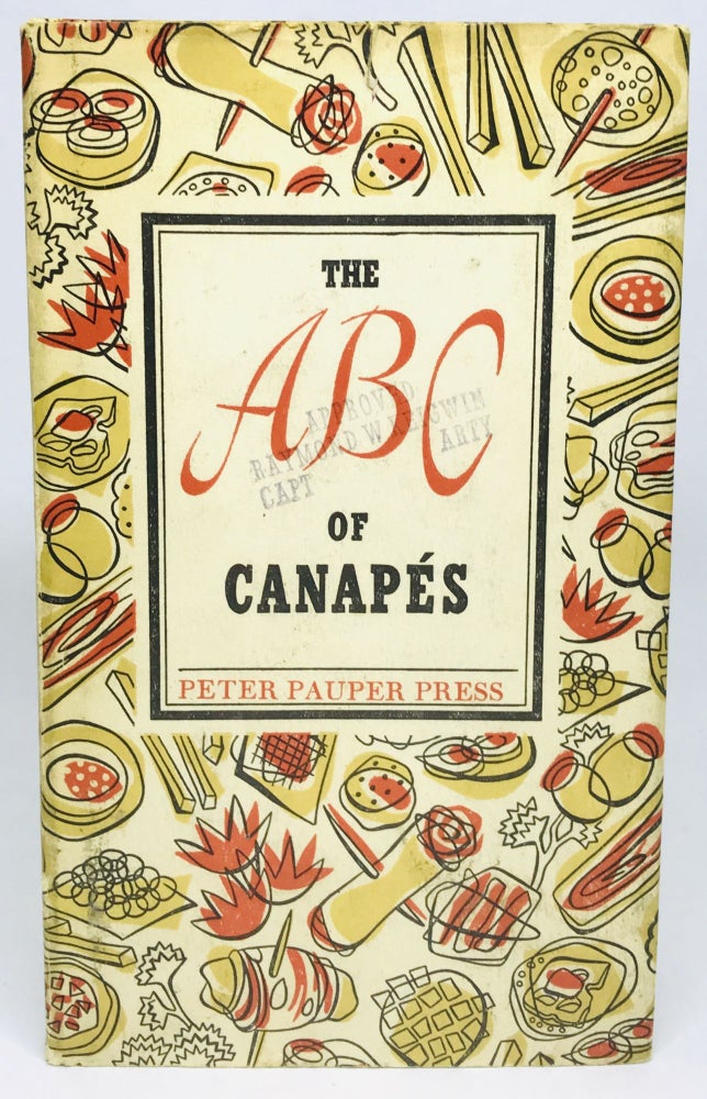 Item #2829 The ABC of Canapés. Edna Beilenson.
