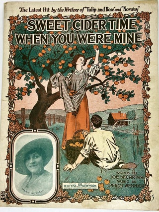Item #2851 [SHEET-MUSIC] Sweet Cider Time When You Were Mine; The Latest Hit by the Writers of...