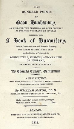 Item #2893 As Well for The Champion or Open Country, as for The Woodland or Several; Together...