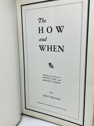 The HOW and WHEN