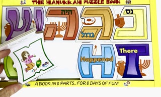 The Hanukkah Puzzle Book; A Book in 8 Parts… For 8 Days of Fun!