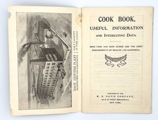 CookBook: Useful Information and Budget of Fun; Good Food and Good Humor Are The Chief Requirements of Good Health