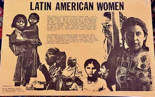 Item #3044 [POSTER] Latin American Women. V. Lee, S J. Majewski
