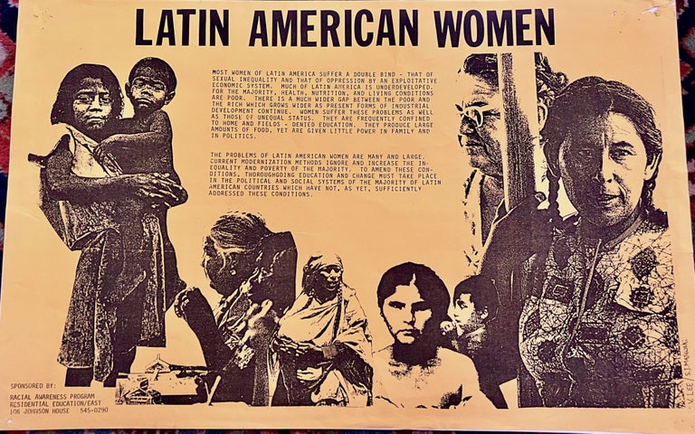 Item #3044 [POSTER] Latin American Women. V. Lee, S J. Majewski.