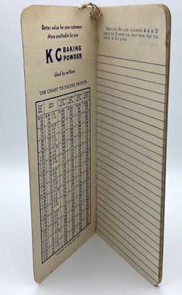 KC Baking Powder Grocer's Want Book