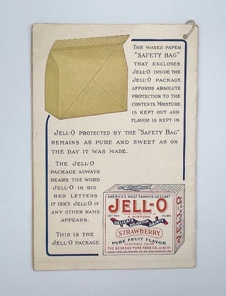 Jell-O, America's Most Famous Dessert; For Economy Use