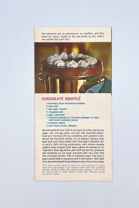 quick-and-easy new ways to make classic American gelatine recipes; with Knox Unflavored Gelatine