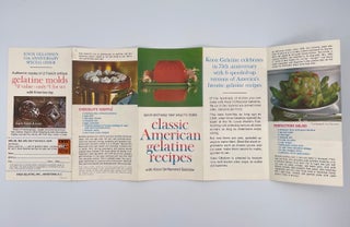 quick-and-easy new ways to make classic American gelatine recipes; with Knox Unflavored Gelatine