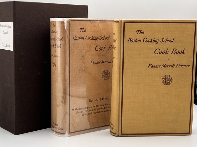 Item #3113 The Boston Cooking-School Cook Book; Revised Edition - With new chapters on the Cold-Pack Method of Canning, on the Drying of Fruits and Vegetables, and on Food Values. Fannie Merritt Farmer Farmer.
