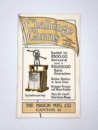Item #3144 Challenge Churns; Make Good Butter in less than 10 Minutes