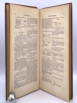 The Cyclopaedia of Practical Receipts in All the Useful and Domestic Arts:; Being a Compendious Book of Reference for the Manufacturer, Tradesman, and Amateur.