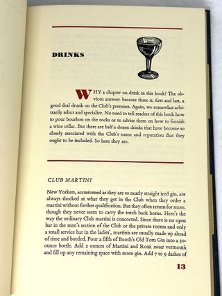 The Somerset Club Cook Book