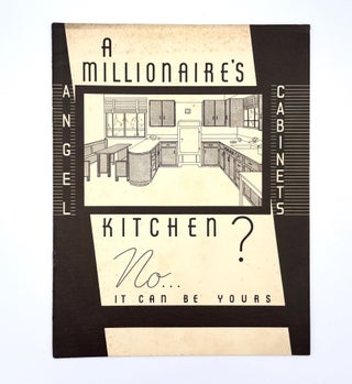 Item #3228 [TRADE CATALOG] A Millionaire's Kitchen?; No... It Can Be Yours. Angel Products