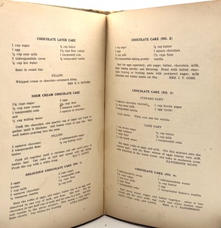 [COMMUNITY COOKBOOK] Cook Book of the Woman’s Club