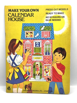 Item #3333 Make Your Own Calendar House; Press Out Models - Ready to Make - No Glue or Scissors...