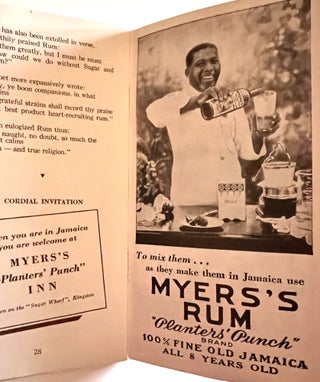 [COCKTAILS] RECIPES To mix them as they make them in Jamaica; USE MYER'S RUM