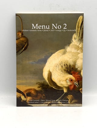 Item #3432 Menu No 2; chicken - aromatic herbs - fennel - chili - orange - fig - buttermilk....