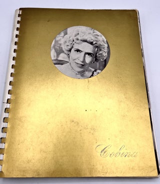 Item #3475 [TRIBUTE PUBLICATION] The Cobina Wright Dinner; For the Benefit of The Beaudette...