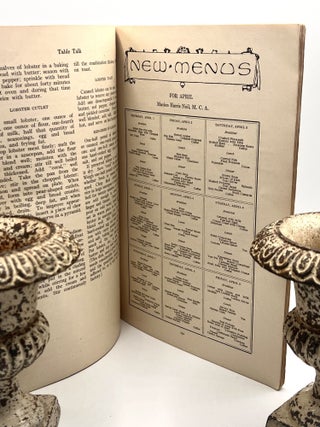 Table Talk; A Monthly Magazine Devoted to the Interest of American Housewives, Having Special Reference to the Improvement of the Table