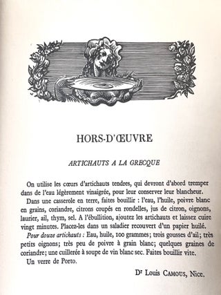 Le Trésor de La Cuisine du Bassin Méditerranéen; par 70 Médecins de France - Offert par les LABORATOIRES DU Dr. ZIZINE