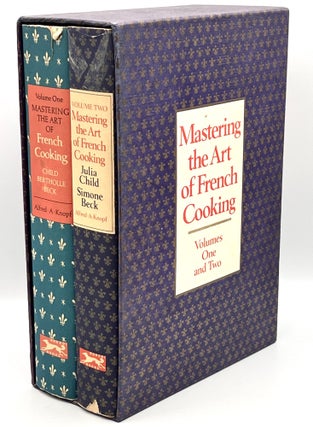 Item #3582 Mastering the Art of French Cooking; Volumes I & II. Simone Beck, Louisette Bertholle,...