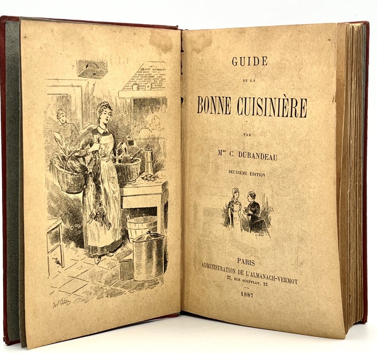 Item #3600 Guide de la Bonne Cuisinière par Mme C. Durandeau; Deuxième Édition. Mme C. Durandeau.