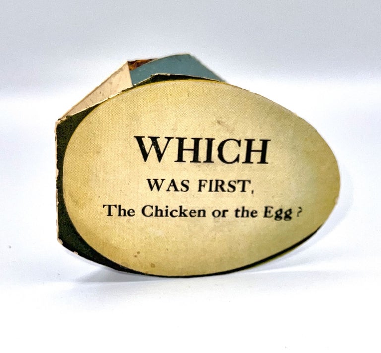 Item #3647 [POP-UP] [AGRICULTURAL] Westfield Agricultural FAIR; WHICH WAS FIRST, The Chicken or the Egg?