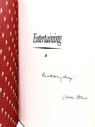 Entertaining; Text with Elizabeth Haves, Photographs by Michael Skott and others, Design by Roger Black