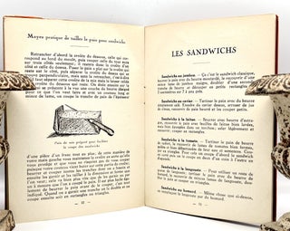 LES SANDWICHS et PETITS PAINS FOURRÉS; Recueil de 60 recettes