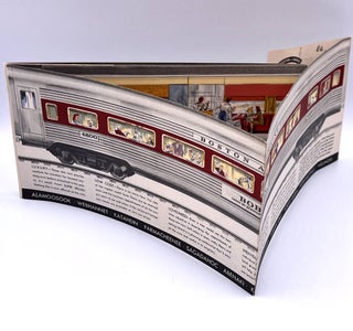 Item #3896 [RAILROAD] B&M and Maine Central Railroad fold-out pamphlet. Maine Central Railroad