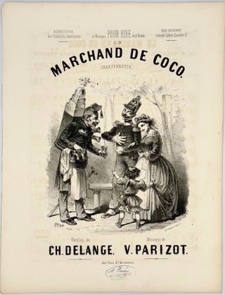 Item #3924 [SHEET MUSIC] MARCHAND DE COCO chansonnette; Répertoire des Célébrités chantantes....