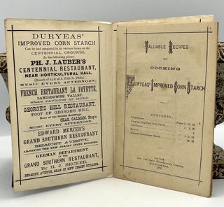 Valuable Recipes For Cooking; Duryeas' Improved Corn Starch
