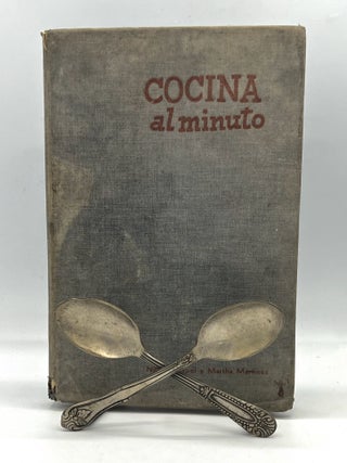Item #4117 COCINA al minuto. Nitza Villapol, Martha Martínez